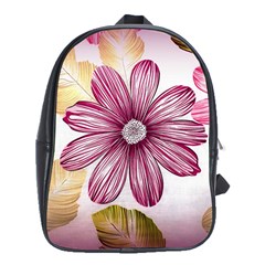 Star Flower School Bag (xl)