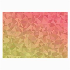 Triangle Polygon Large Glasses Cloth by Alisyart