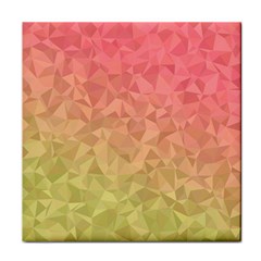 Triangle Polygon Face Towel