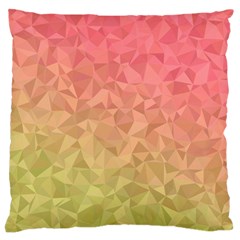 Triangle Polygon Large Flano Cushion Case (one Side) by Alisyart
