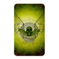 Awesome Creepy Skull With Wings Memory Card Reader (rectangular) by FantasyWorld7