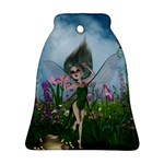 Cute Little Fairy Bell Ornament (Two Sides) Front