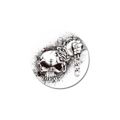 Skull And Crossbones Golf Ball Marker (4 Pack) by Alisyart