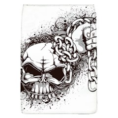 Skull And Crossbones Removable Flap Cover (l) by Alisyart