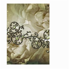 A Touch Of Vintage Large Garden Flag (two Sides) by FantasyWorld7