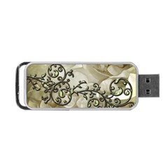 A Touch Of Vintage Portable Usb Flash (two Sides) by FantasyWorld7