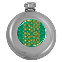 Elf Juice Round Hip Flask (5 Oz) by pepitasart