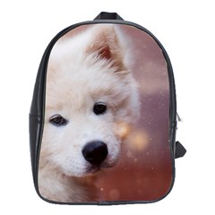 Puppy Love School Bag (xl) by WensdaiAmbrose