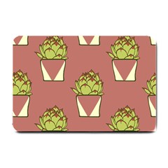 Cactus Pattern Background Texture Small Doormat  by Pakrebo