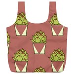 Cactus Pattern Background Texture Full Print Recycle Bag (XL) Front