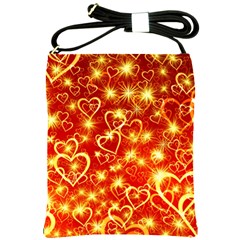 Pattern Valentine Heart Love Shoulder Sling Bag