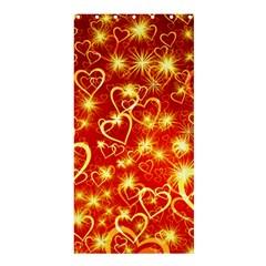 Pattern Valentine Heart Love Shower Curtain 36  X 72  (stall) 