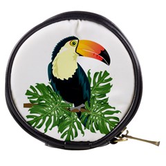 Tropical Birds Mini Makeup Bag