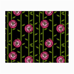 Rose Abstract Rose Garden Small Glasses Cloth (2-side) by Pakrebo