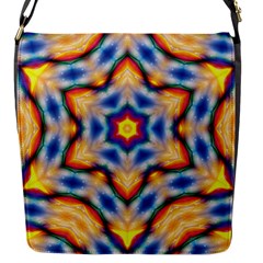 Pattern Abstract Background Art Flap Closure Messenger Bag (s) by Pakrebo