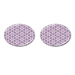 Default Texture Tissue Seamless Cufflinks (Oval) Front(Pair)