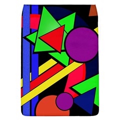 Background Color Art Pattern Form Removable Flap Cover (l)