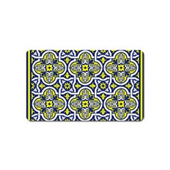 Tiles Panel Decorative Decoration Magnet (name Card) by Pakrebo
