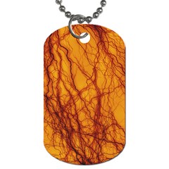 Lightning Internal Blood Vessel Dog Tag (two Sides) by Pakrebo