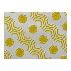 Abstract Background Hexagons Double Sided Flano Blanket (mini)  by Pakrebo