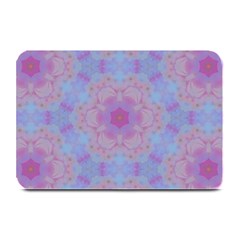 Violet Mandala Floral Pattern Plate Mats by WensdaiAmbrose