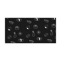 Greyscale Sushi Pattern Yoga Headband