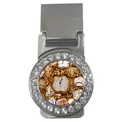 Time Clock Watches Money Clips (cz)  by Mariart