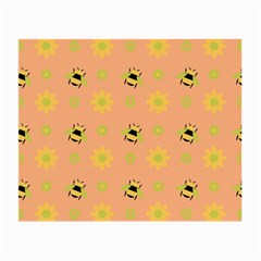 Honey Bee Mine Small Glasses Cloth (2-side) by WensdaiAmbrose