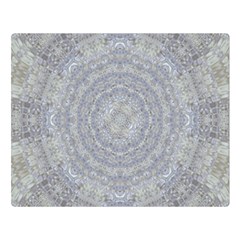 Lace Flower Planet And Decorative Star Double Sided Flano Blanket (large)  by pepitasart