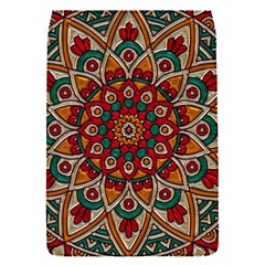 Mandala - Red & Teal Removable Flap Cover (s) by WensdaiAmbrose