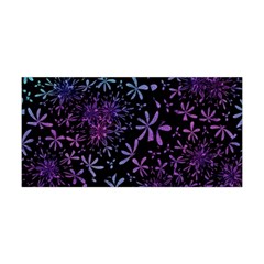Retro Lilac Pattern Yoga Headband by WensdaiAmbrose