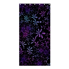Retro Lilac Pattern Shower Curtain 36  x 72  (Stall) 