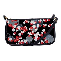 Plumflower Shoulder Clutch Bag by WensdaiAmbrose