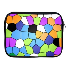 Stained Glass Colourful Pattern Apple Ipad 2/3/4 Zipper Cases by Mariart