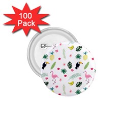 Tropical Vector Elements Peacock 1 75  Buttons (100 Pack)  by Alisyart