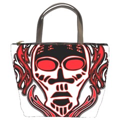 Visual Arts Skull Bucket Bag