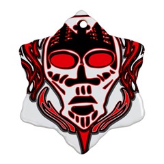 Visual Arts Skull Ornament (snowflake)