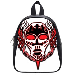 Visual Arts Skull School Bag (small) by Alisyart