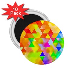 Watercolor Paint Blend 2 25  Magnets (10 Pack)  by Alisyart