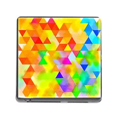 Watercolor Paint Blend Memory Card Reader (square 5 Slot) by Alisyart