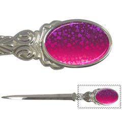 Purple Pink Hearts  Letter Opener by LoolyElzayat