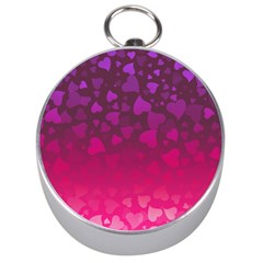Purple Pink Hearts  Silver Compasses by LoolyElzayat