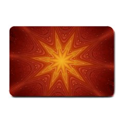 Fractal Wallpaper Colorful Abstract Small Doormat 