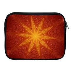 Fractal Wallpaper Colorful Abstract Apple Ipad 2/3/4 Zipper Cases