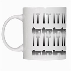 Kitchen Background Spatula White Mugs