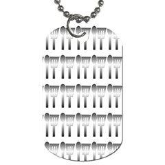 Kitchen Background Spatula Dog Tag (one Side) by Mariart