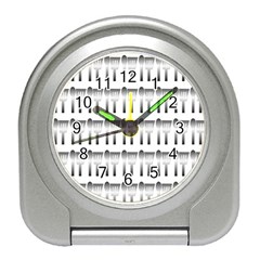 Kitchen Background Spatula Travel Alarm Clock