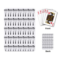 Kitchen Background Spatula Playing Cards Single Design
