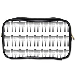 Kitchen Background Spatula Toiletries Bag (one Side) by Mariart
