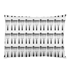 Kitchen Background Spatula Pillow Case (Two Sides)